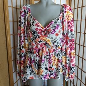 Paper + Tee, long sleeve top, 2X.